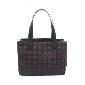 CHANEL Black Leather Tote Bag